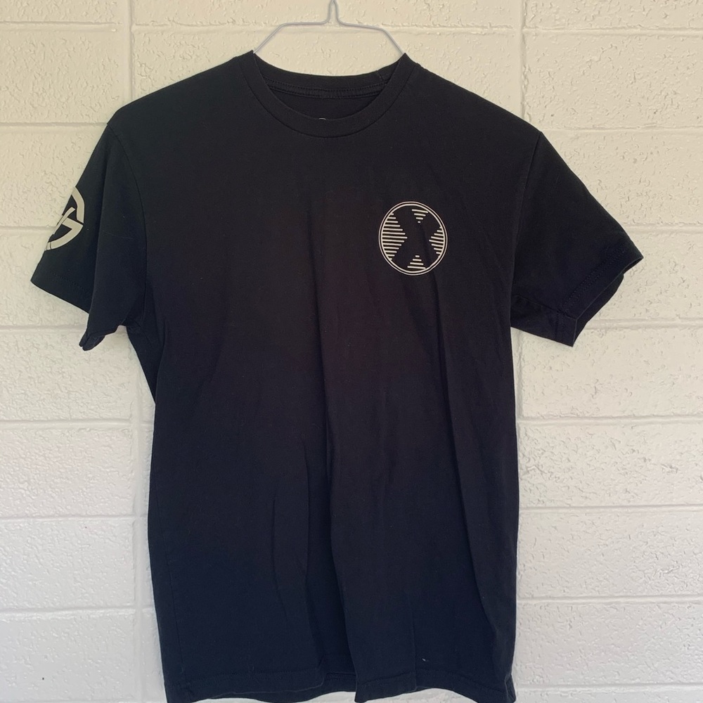 PROJECT X Black Graphic T shirt